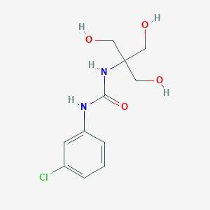 N-(3-chlorophenyl)-N'-[2-hydroxy-1,1-bis(hydroxymethyl)ethyl]urea