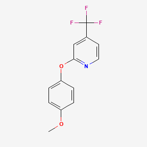 2-(4-Methoxyphenoxy)-4-(trifluoromethyl)pyridine