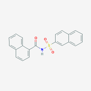 N-(naphthalen-2-ylsulfonyl)-1-naphthamide