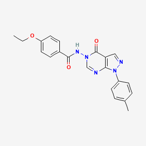 4-ethoxy-N-(4-oxo-1-(p-tolyl)-1H-pyrazolo[3,4-d]pyrimidin-5(4H)-yl)benzamide