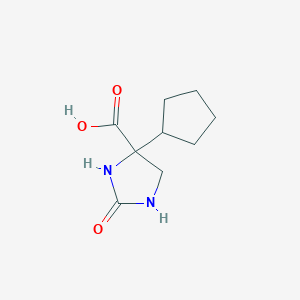 4-Cyclopentyl-2-oxoimidazolidine-4-carboxylic acid