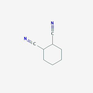 molecular formula C8H10N2 B2489517 Cyclohexane-1,2-dicarbonitrile CAS No. 34112-17-9