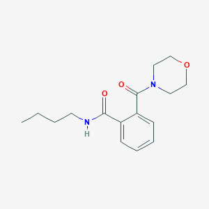 molecular formula C16H22N2O3 B024896 Benzamide, N-butyl-2-(4-morpholinylcarbonyl)- CAS No. 104958-67-0