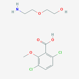 molecular formula C12H17Cl2NO5 B024898 Clarity CAS No. 104040-79-1
