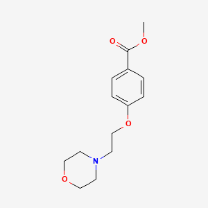 molecular formula C14H19NO4 B2489954 Methyl 4-(2-morpholinoethoxy)benzoate CAS No. 92501-87-6