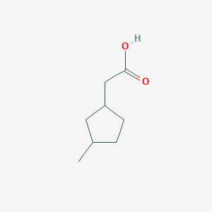 B2490026 2-(3-Methylcyclopentyl)acetic acid CAS No. 63370-69-4