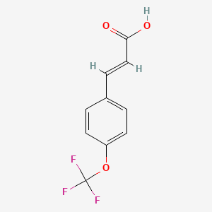 B2490164 4-(Trifluoromethoxy)cinnamic acid CAS No. 199679-35-1; 783-13-1