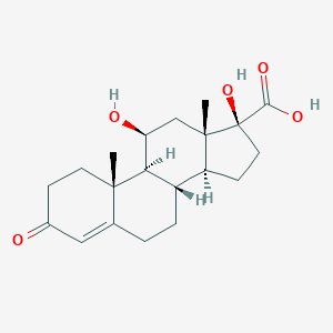 molecular formula C20H28O5 B024902 Cortisol-17 acid CAS No. 100188-36-1