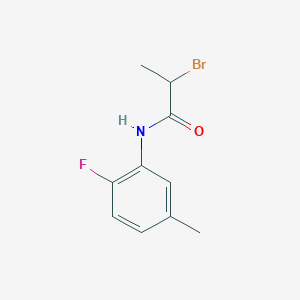 2-Bromo-N-(2-fluoro-5-methylphenyl)propanamide