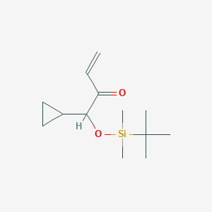 1-[(tert-Butyldimethylsilyl)oxy]-1-cyclopropylbut-3-en-2-one