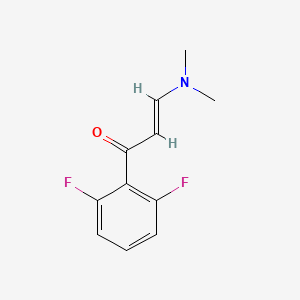 (E)-1-(2,6-difluorophenyl)-3-(dimethylamino)prop-2-en-1-one