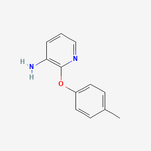 molecular formula C12H12N2O B2490254 2-(4-Methylphenoxy)-3-pyridinamine CAS No. 353257-52-0