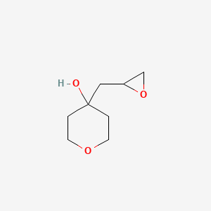 4-[(Oxiran-2-yl)methyl]oxan-4-ol