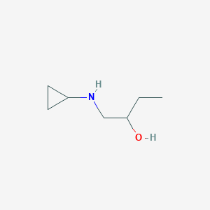 molecular formula C7H15NO B2490404 1-(Cyclopropylamino)butan-2-ol CAS No. 1183482-75-8