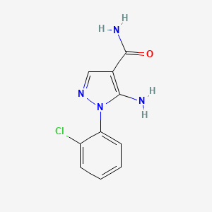 5-Amino-1-(2-chlorophenyl)-1h-pyrazole-4-carboxamide
