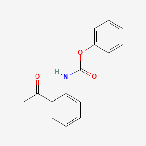 phenyl N-(2-acetylphenyl)carbamate