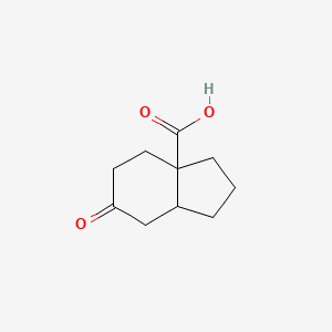 6-oxo-octahydro-1H-indene-3a-carboxylic acid