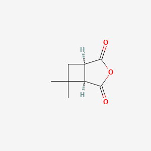 (1R,5R)-6,6-Dimethyl-3-oxabicyclo[3.2.0]heptane-2,4-dione