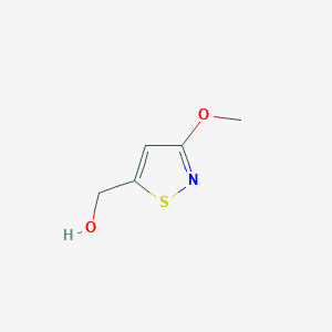 molecular formula C5H7NO2S B2491175 (3-methoxy-1,2-thiazol-5-yl)methanol CAS No. 100241-92-7