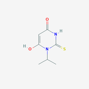 6-Hydroxy-1-isopropyl-2-thioxo-2,3-dihydropyrimidin-4(1H)-one