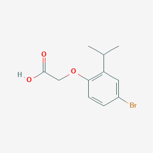 2-(4-Bromo-2-isopropylphenoxy)acetic acid