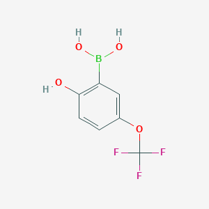 2-Hydroxy-5-(trifluoromethoxy)phenylboronic acid