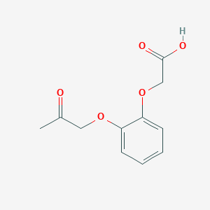 [2-(2-Oxopropoxy)phenoxy]acetic acid