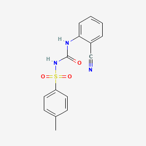 1-(2-Cyanophenyl)-3-(4-methylphenyl)sulfonylurea