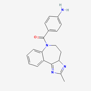 (4-Aminophenyl)(2-methyl-4,5-dihydrobenzo[b]imidaz