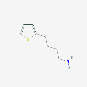 molecular formula C8H13NS B2491669 4-(Thiophen-2-yl)butan-1-amine CAS No. 28424-67-1