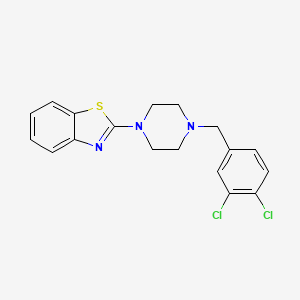 2-[4-(3,4-Dichlorobenzyl)piperazino]-1,3-benzothiazole