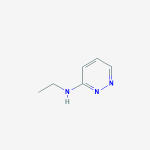 molecular formula C6H9N3 B2491817 N-ethylpyridazin-3-amine CAS No. 68588-38-5