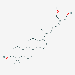 molecular formula C30H48O3 B024919 Ganodermatriol(P) CAS No. 105300-28-5