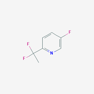 2-(1,1-Difluoroethyl)-5-fluoropyridine