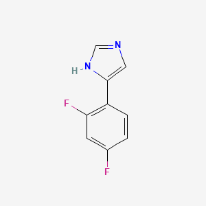 4-(2,4-Difluorophenyl)-1H-imidazole