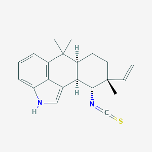 molecular formula C21H24N2S B024921 Hapalindole M CAS No. 106865-64-9