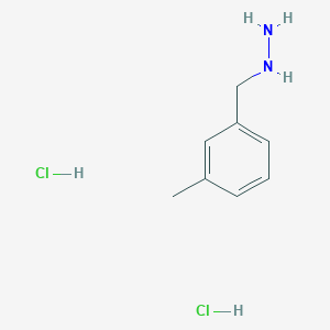 (3-Methylphenyl)methylhydrazine;dihydrochloride