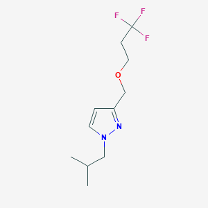 1-isobutyl-3-[(3,3,3-trifluoropropoxy)methyl]-1H-pyrazole