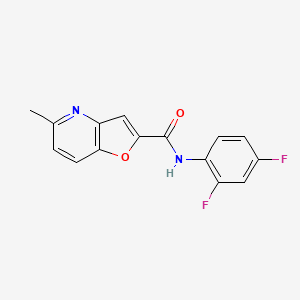 N-(2,4-difluorophenyl)-5-methylfuro[3,2-b]pyridine-2-carboxamide