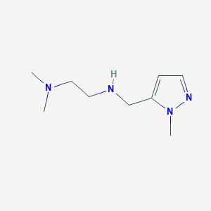 [2-(Dimethylamino)ethyl][(1-methyl-1H-pyrazol-5-yl)methyl]amine