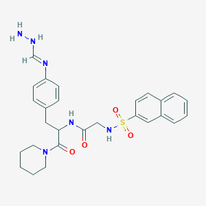 molecular formula C27H32N6O4S B024925 Nsggpp CAS No. 109273-48-5