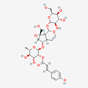 molecular formula C30H38O16 B2492872 Saccatoside CAS No. 85819-35-8