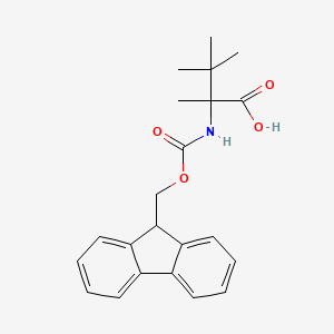 2-(9H-Fluoren-9-ylmethoxycarbonylamino)-2,3,3-trimethylbutanoic acid