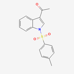 1-{1-[(4-Methylphenyl)sulfonyl]-1H-indol-3-yl}ethanone