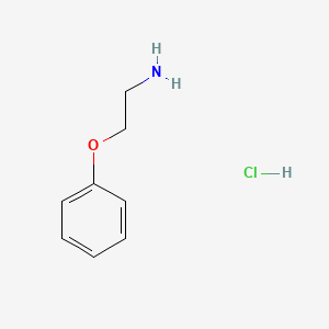 B2493128 2-Phenoxyethanamine hydrochloride CAS No. 1758-46-9; 17959-64-7
