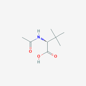 molecular formula C8H15NO3 B2493256 (2R)-2-acetamido-3,3-dimethylbutanoic acid CAS No. 3120-64-7
