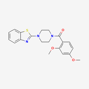 (4-(Benzo[d]thiazol-2-yl)piperazin-1-yl)(2,4-dimethoxyphenyl)methanone