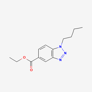 Ethyl 1-butyl-1H-benzo[d][1,2,3]triazole-5-carboxylate