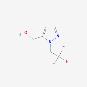 (1-(2,2,2-Trifluoroethyl)-1H-pyrazol-5-yl)methanol
