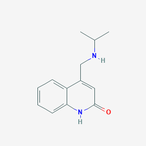 4-((Isopropylamino)methyl)quinolin-2-ol